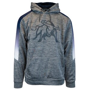 Men's Utah State Aggie Bull Gradient Stripe Sweatshirt